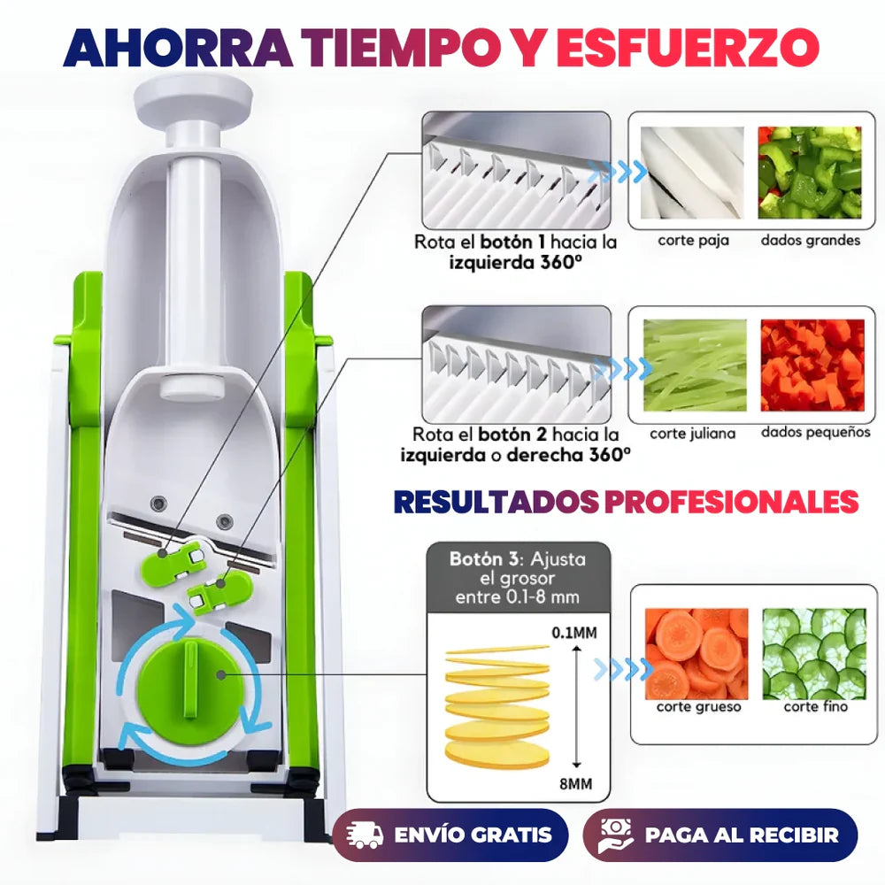 CORTADORA DE VERDURAS MULTIFUCIONAL