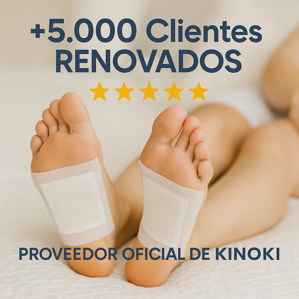 Parches Kinoki Para Pies Caja X 10