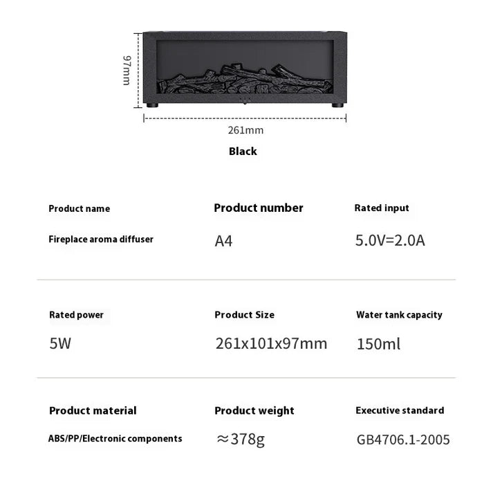 Difusor Chimenea AromaFlame Pro
