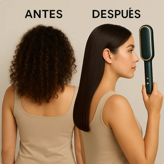 Cepillo Alisador 2 en 1 Glow Pro