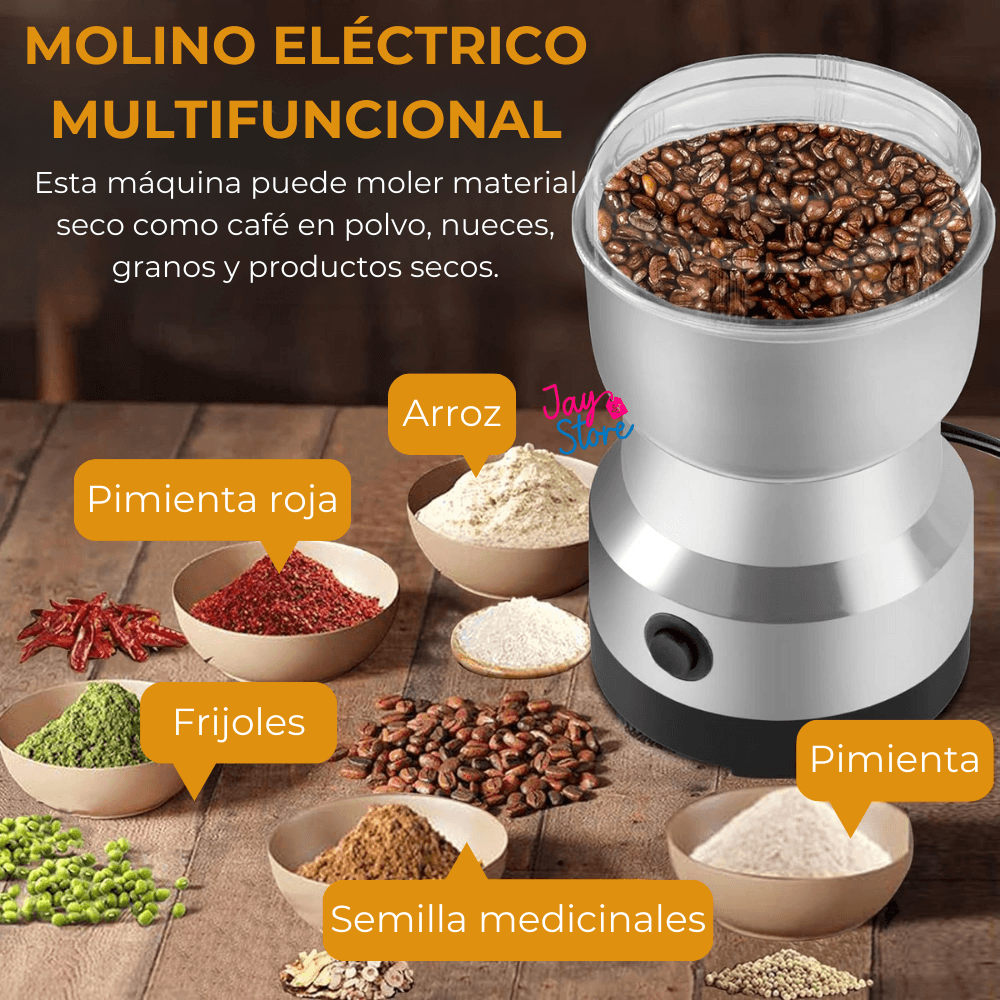 Molino Eléctrico Triturador de Granos