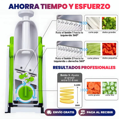 CORTADORA DE VERDURAS MULTIFUCIONAL