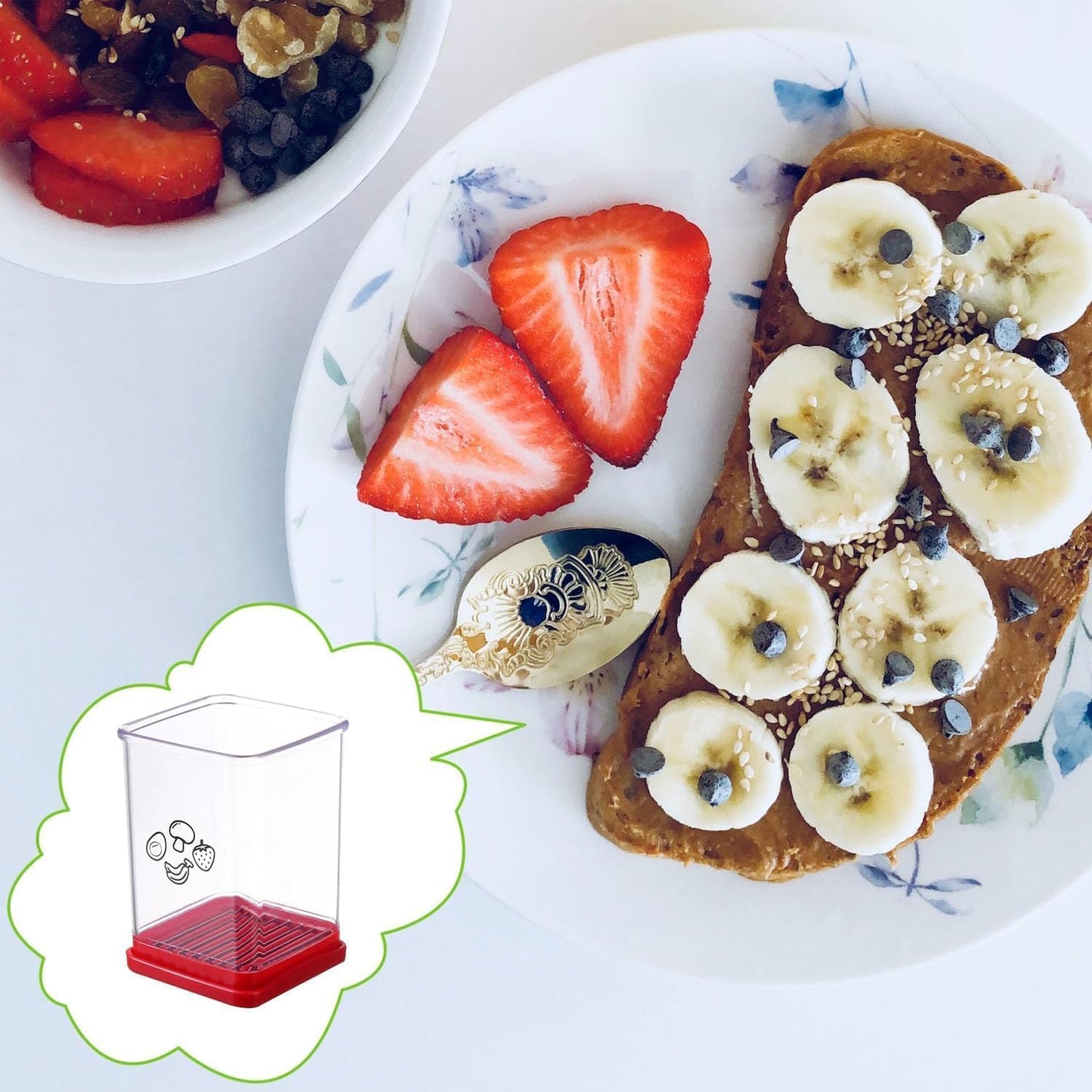 Cortador Rápido CupSlice Pro 🍓