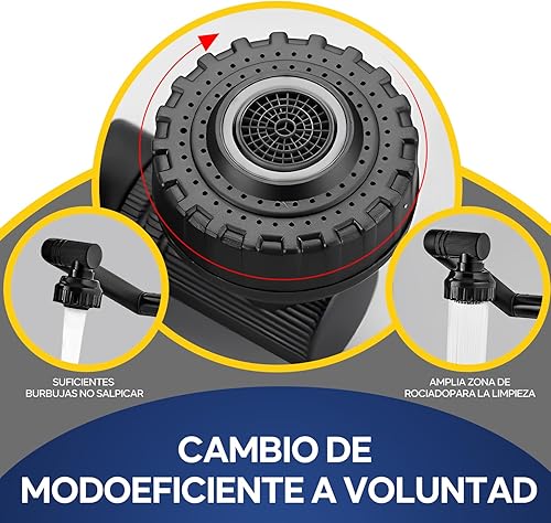 Grifo Giratorio Multifuncional WaterPro de 360°
