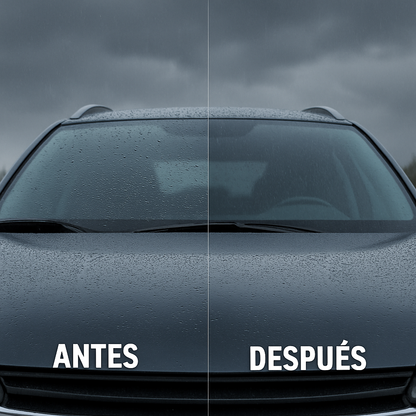 Limpiador de Película de Aceite para Vidrios de Autos