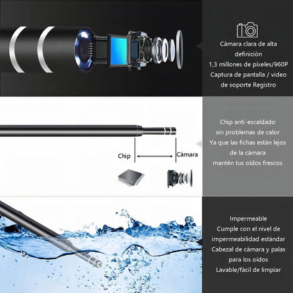 Otoscopio Digital ReTech I98
