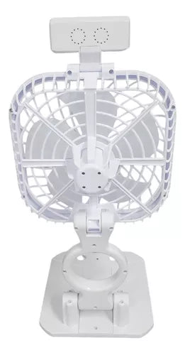 Ventilador Recargable Con Lámpara RUNLED
