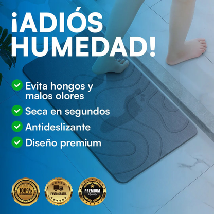 Tapete Diatomea Para Baño DryStone
