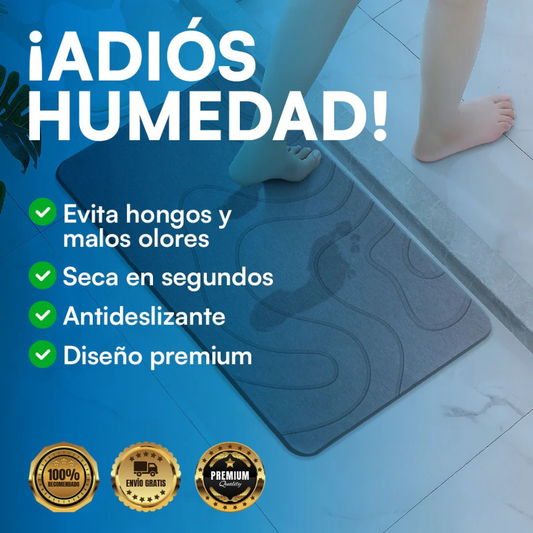 Tapete Diatomea Para Baño DryStone