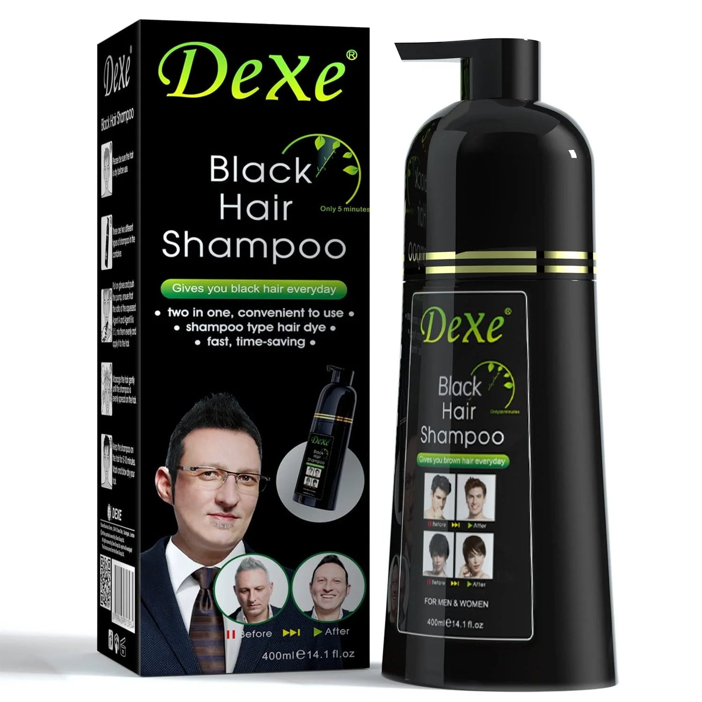 Shampoo BlackPro Cubre Canas