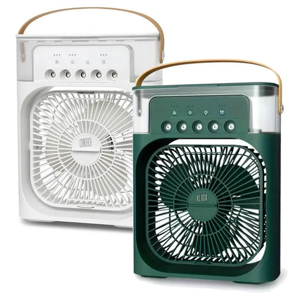 Ventilador Humidificador Portátil 3 en 1