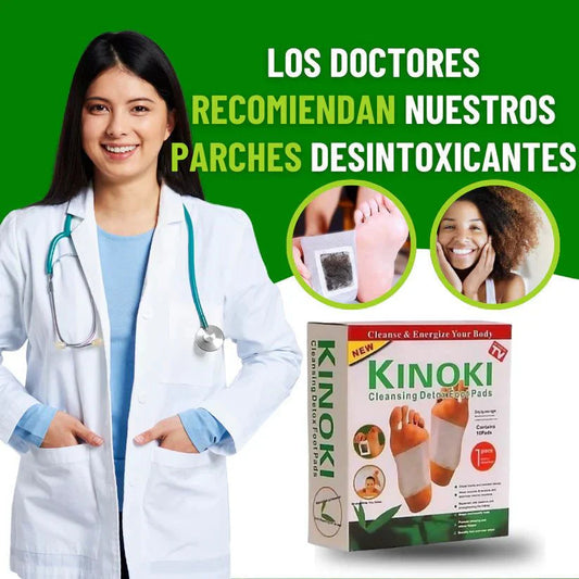 Parches Kinoki Para Pies Caja X 10