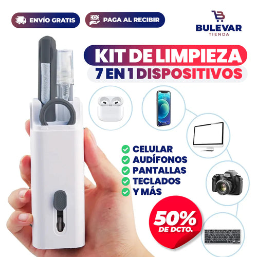 KIT DE LIMPIEZA 7 EN 1 PowerClean